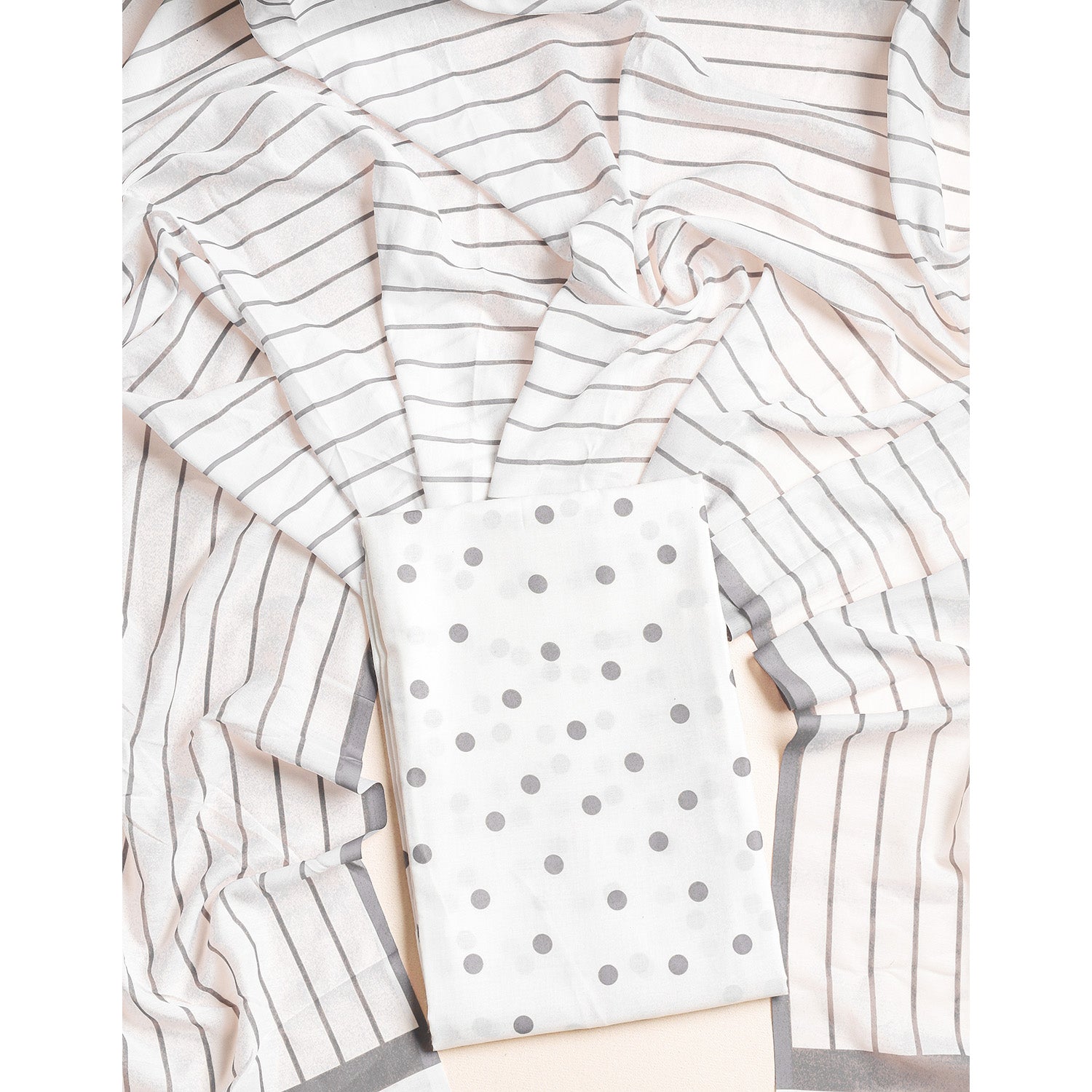 COTTON 2 PIECE SUIT SET