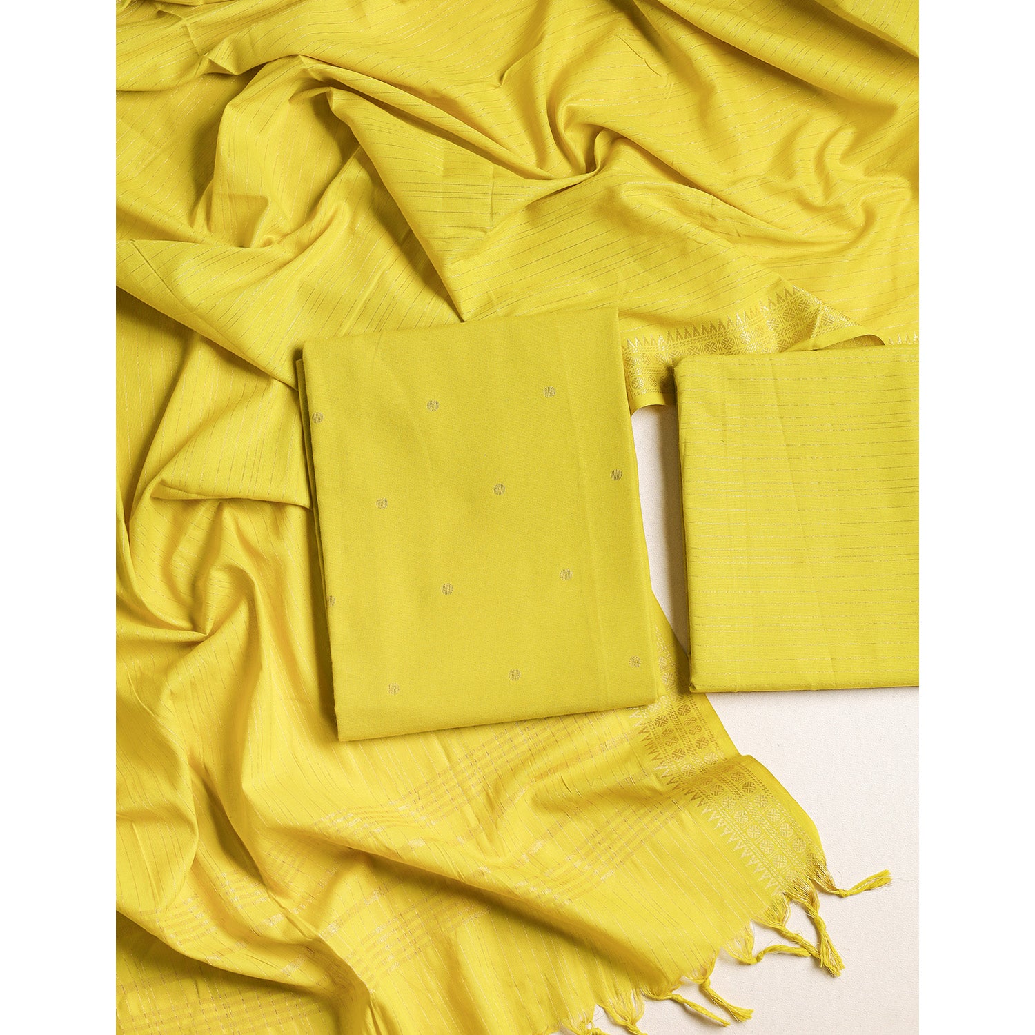 COTTON WOVEN SUIT SET