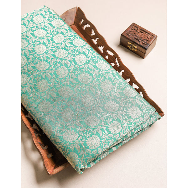 PURE BANARASI KATAN SILK FABRIC