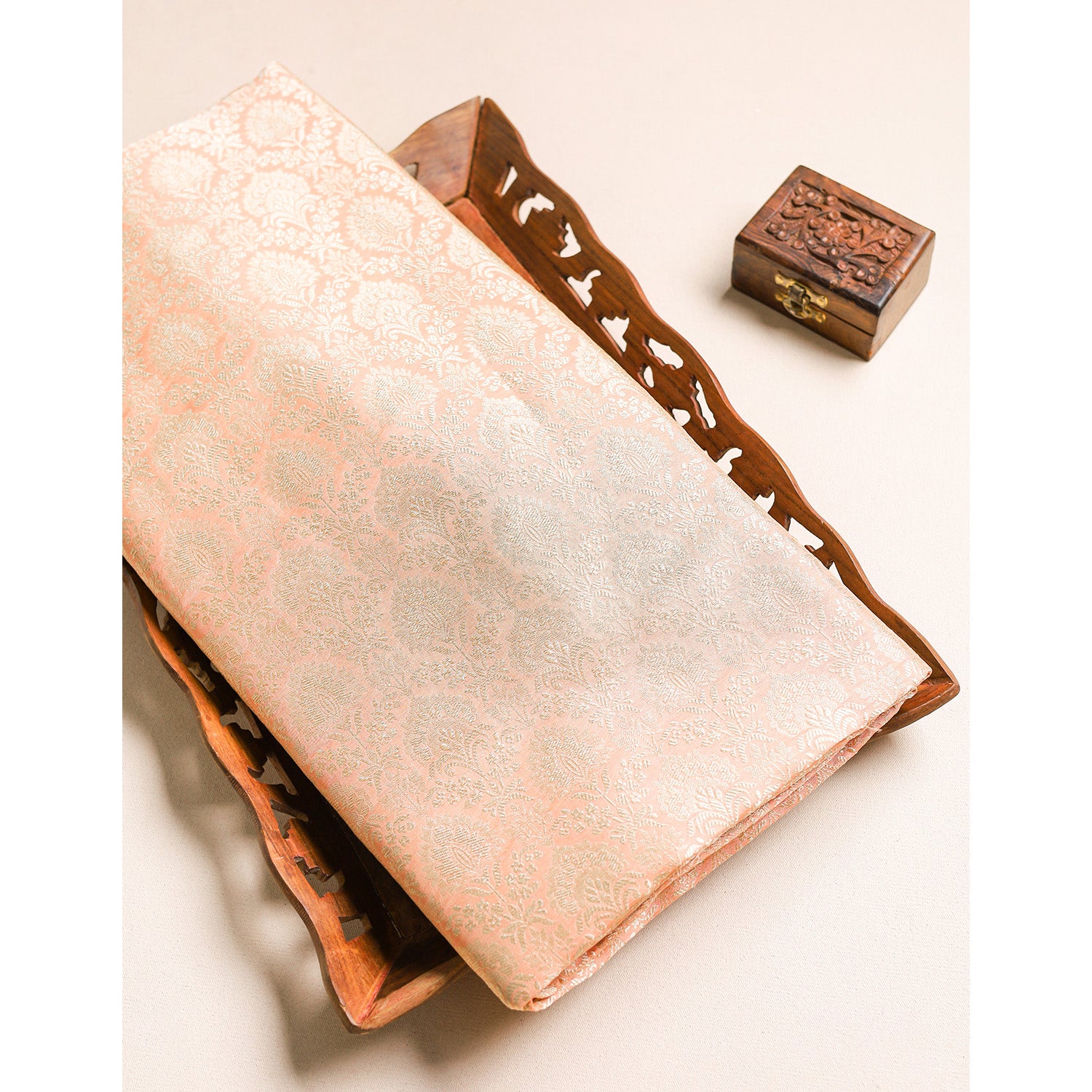 PURE BANARASI KATAN SILK FABRIC