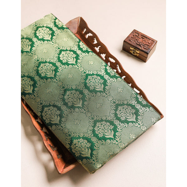 PURE BANARASI KATAN SILK FABRIC