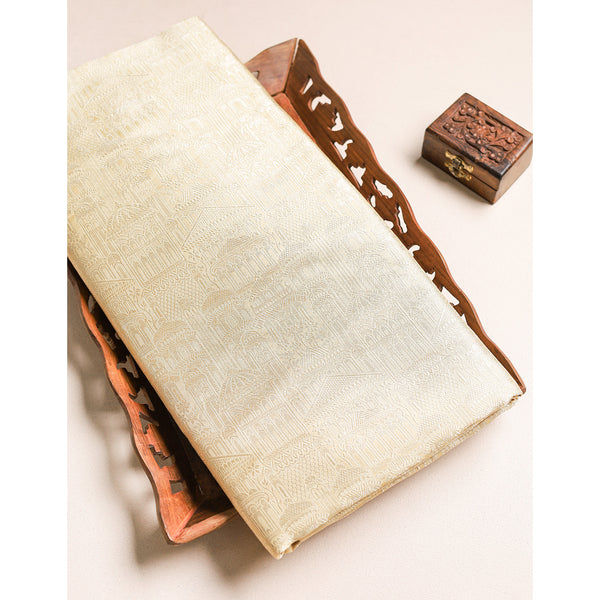 PURE BANARASI KATAN SILK FABRIC