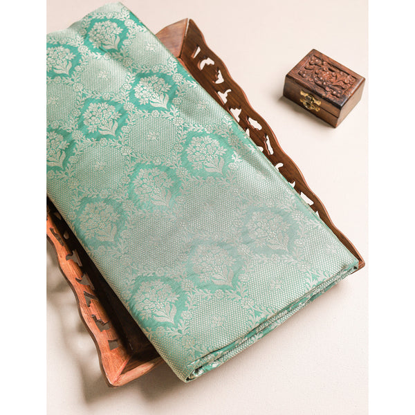 PURE BANARASI KATAN SILK FABRIC