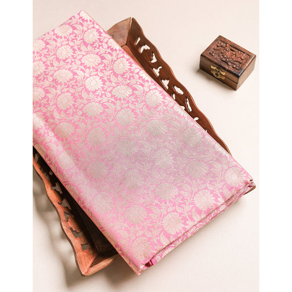 PURE BANARASI KATAN SILK FABRIC