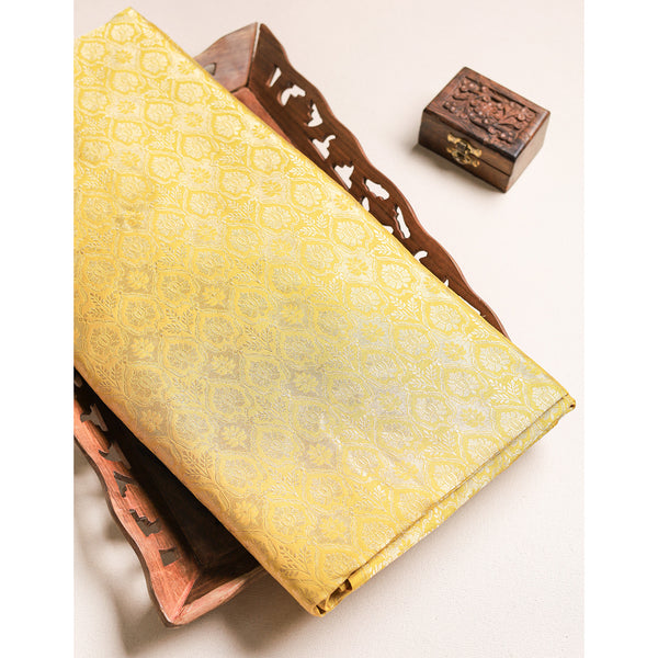 PURE BANARASI KATAN SILK FABRIC