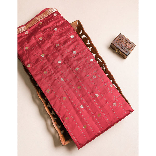 PURE BANARASI SILK BUTTA FABRIC