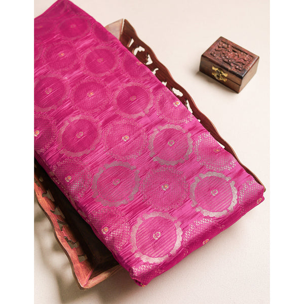 PURE BROCADE KATAN SILK FABRIC