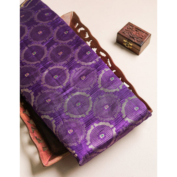 PURE BROCADE KATAN SILK FABRIC