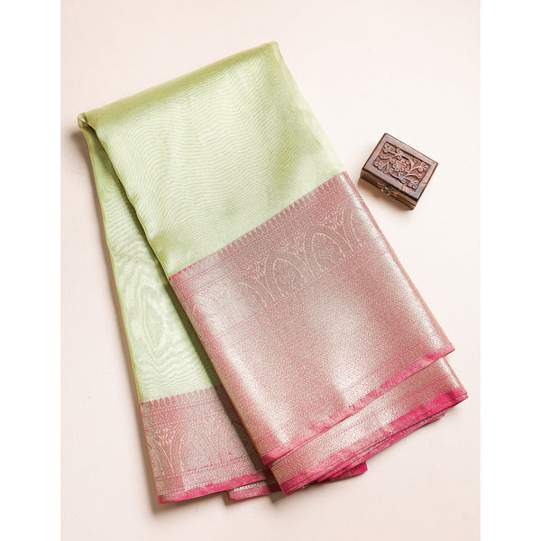 BANARAS TISSUE BORDER FABRIC