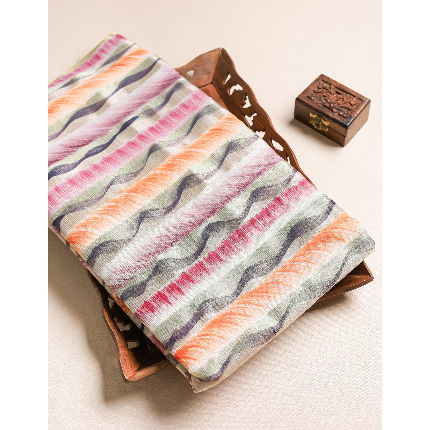 KOTA BRUSH PAINTED FABRIC