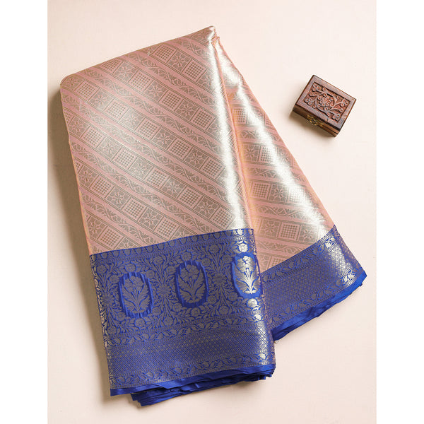 BROCADE SILK BORDER FABRIC