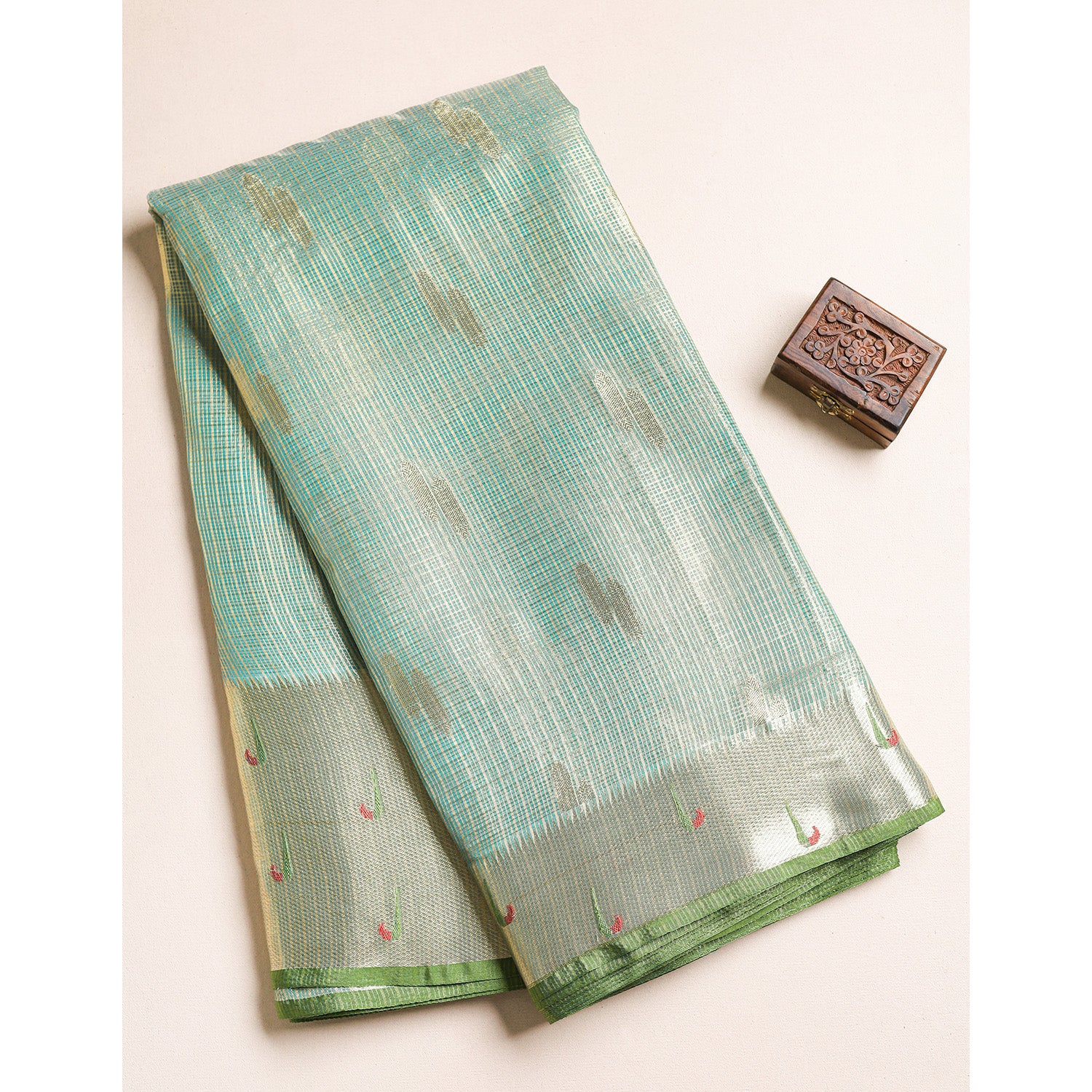 PAITHANI BROCADE SILK BORDER FABRIC