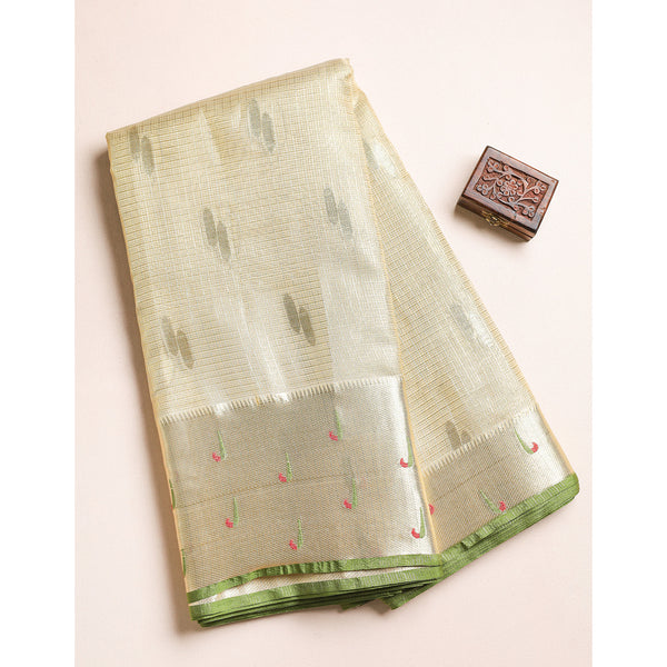 PAITHANI BROCADE SILK BORDER FABRIC