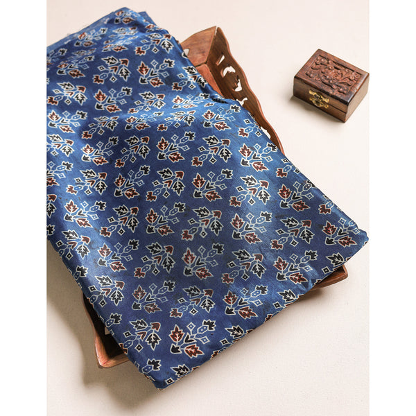 MASHRU SILK AJRAKH FABRIC