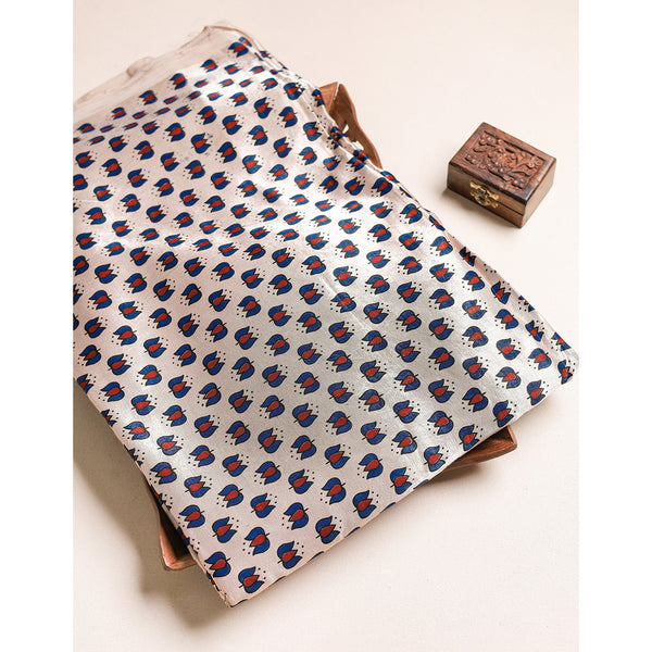 MASHRU SILK AJRAKH FABRIC