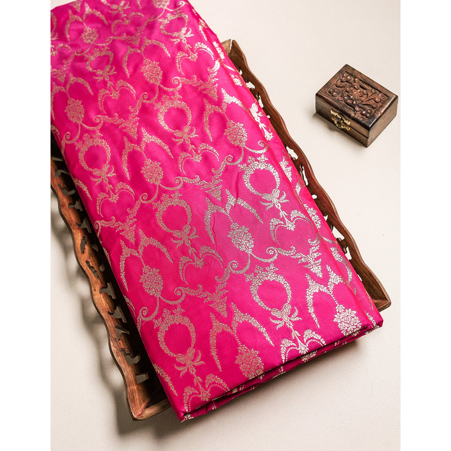BANARAS BROCADE SILK FABRIC