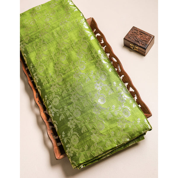 PURE BANARAS BROCADE SILK FABRIC