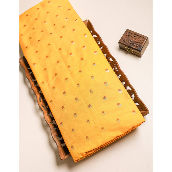 PURE BANARAS BROCADE SILK FABRIC