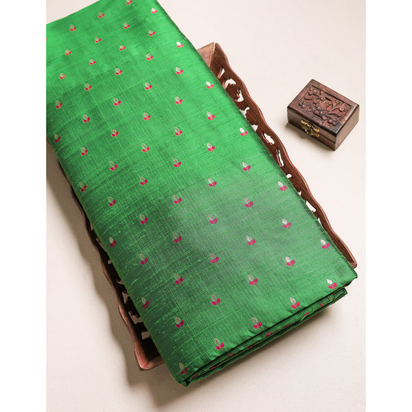 PURE BANARAS BROCADE SILK FABRIC