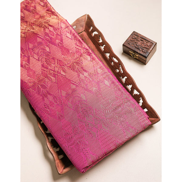 PURE BANARAS BROCADE SILK FABRIC