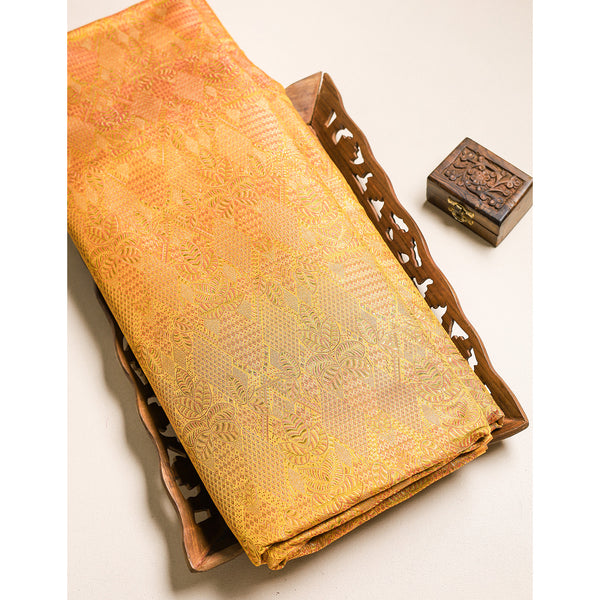 PURE BANARAS BROCADE SILK FABRIC