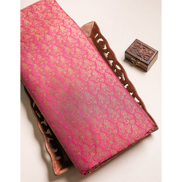 PURE BANARAS BROCADE SILK FABRIC