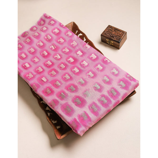 CHANDERI WOVEN PICHWAI FABRIC