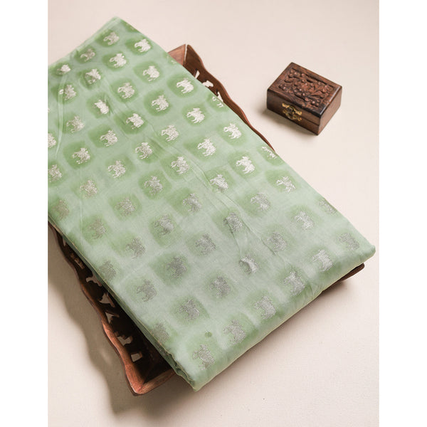 CHANDERI WOVEN PICHWAI FABRIC