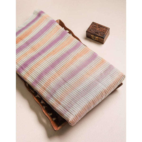 CHANDERI SILK WOVEN FABRIC