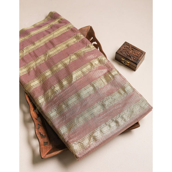 KOTA GOLD STRIPED FABRIC