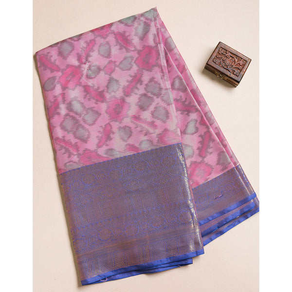 PATOLA PRINTED SILK BORDER FABRIC