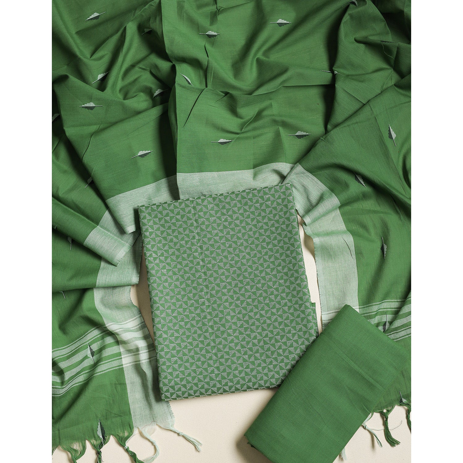 COTTON HANDLOOM SUIT SET