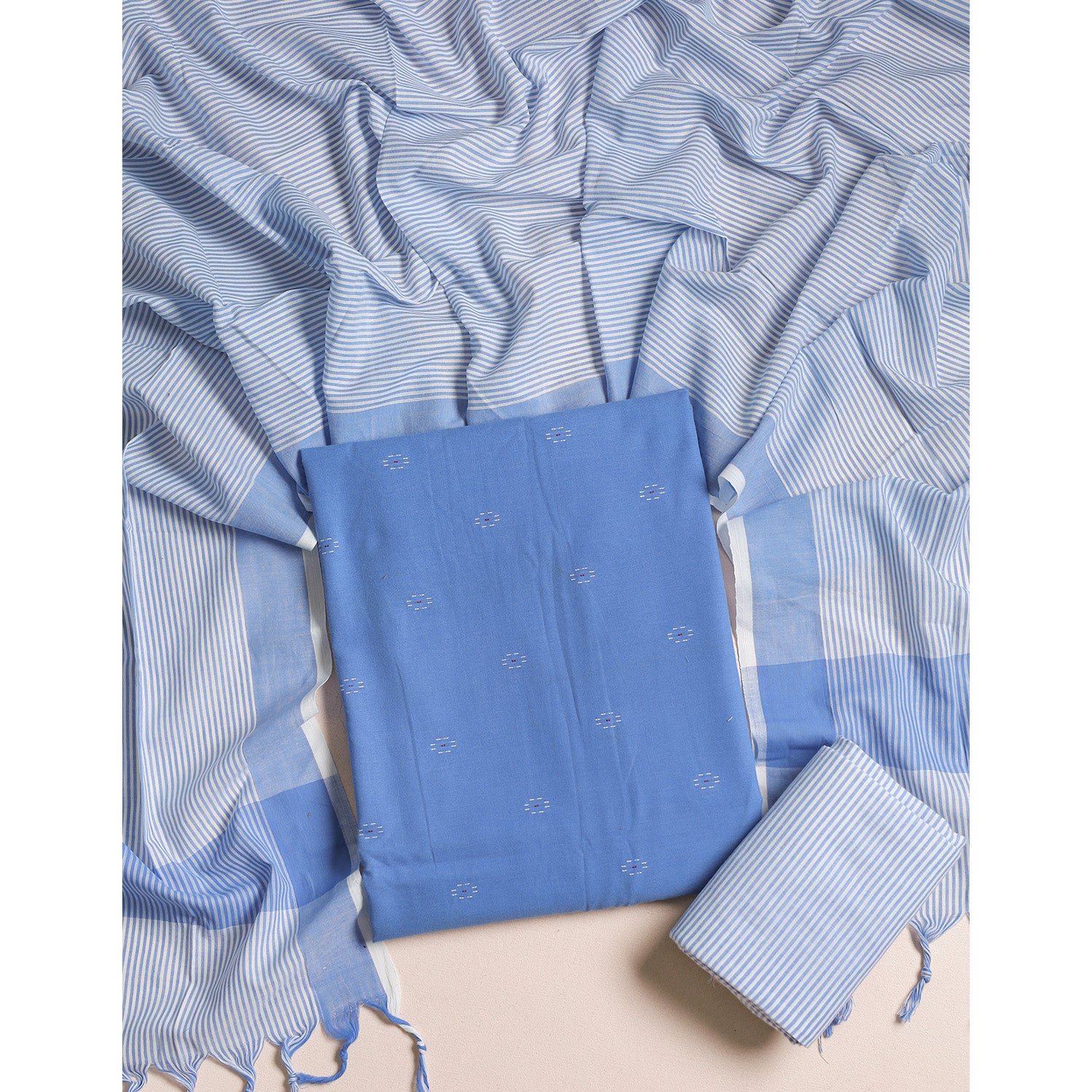 COTTON HANDLOOM SUIT SET