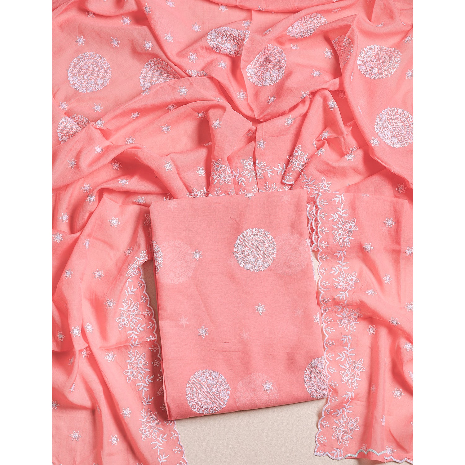 MALAI CHANDERI 2 PIECE SET