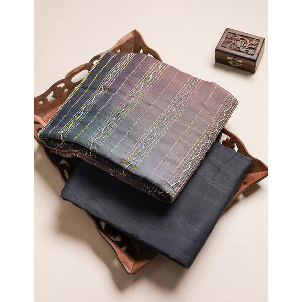 MALAI CHANDERI-DUPION SILK MIX & MATCH