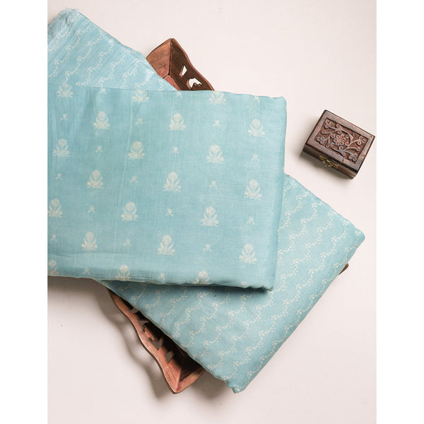 MUL CHANDERI PRINTED FABRICS