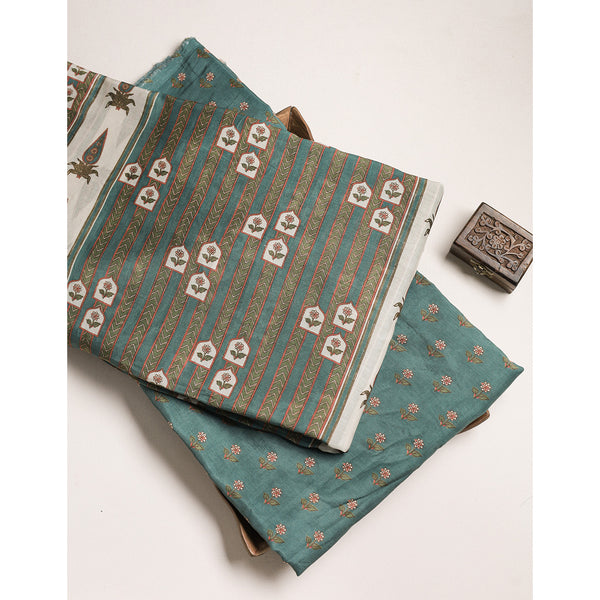 MUL CHANDERI PRINTED FABRICS