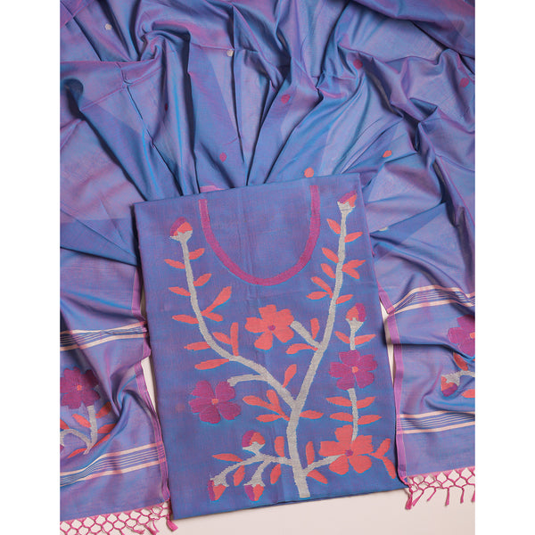 PURE COTTON JAMDHANI SUIT SET