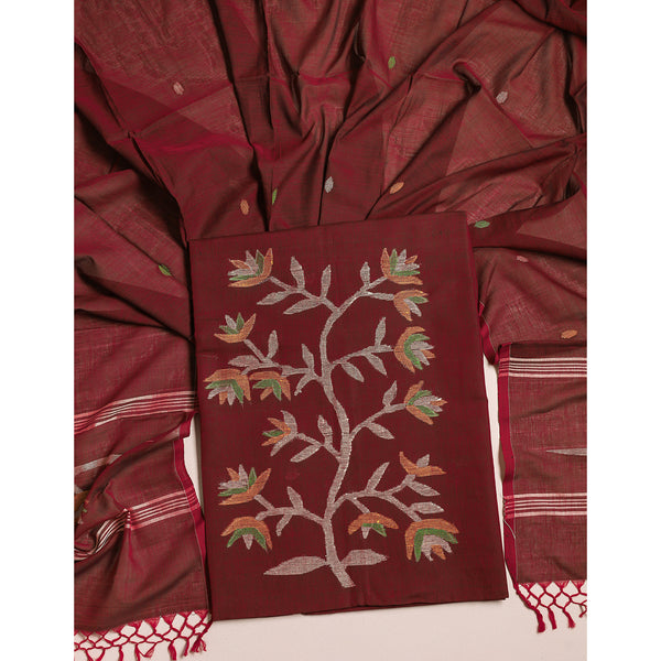 PURE COTTON JAMDHANI SUIT SET