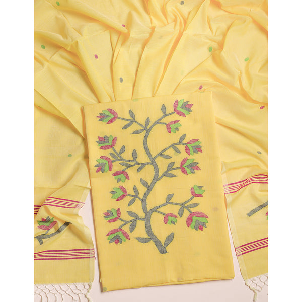 PURE COTTON JAMDHANI SUIT SET