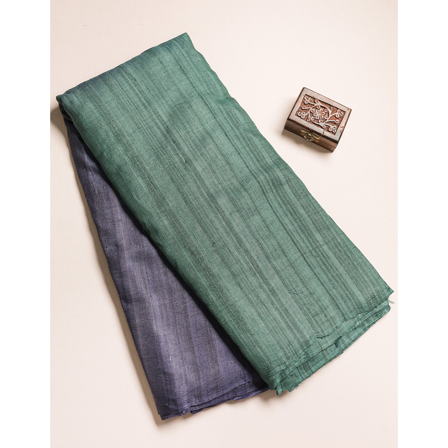 PURE HANDLOOM DESI TUSSAR FABRIC