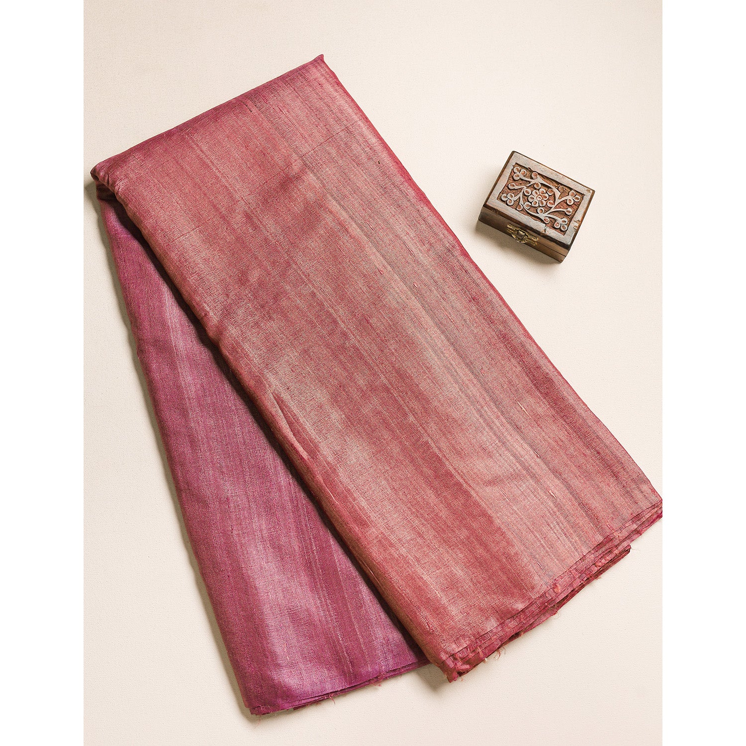 PURE HANDLOOM DESI TUSSAR FABRIC