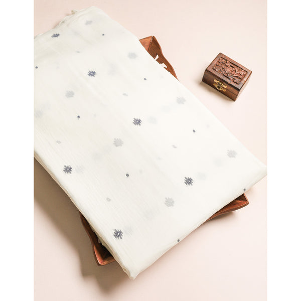 PURE BENGAL COTTON HANDLOOM JAMDHANI FABRIC