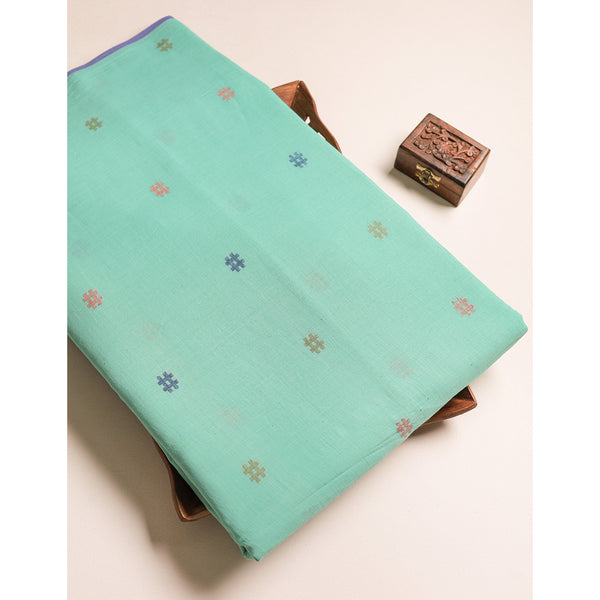 PURE BENGAL COTTON HANDLOOM JAMDHANI FABRIC