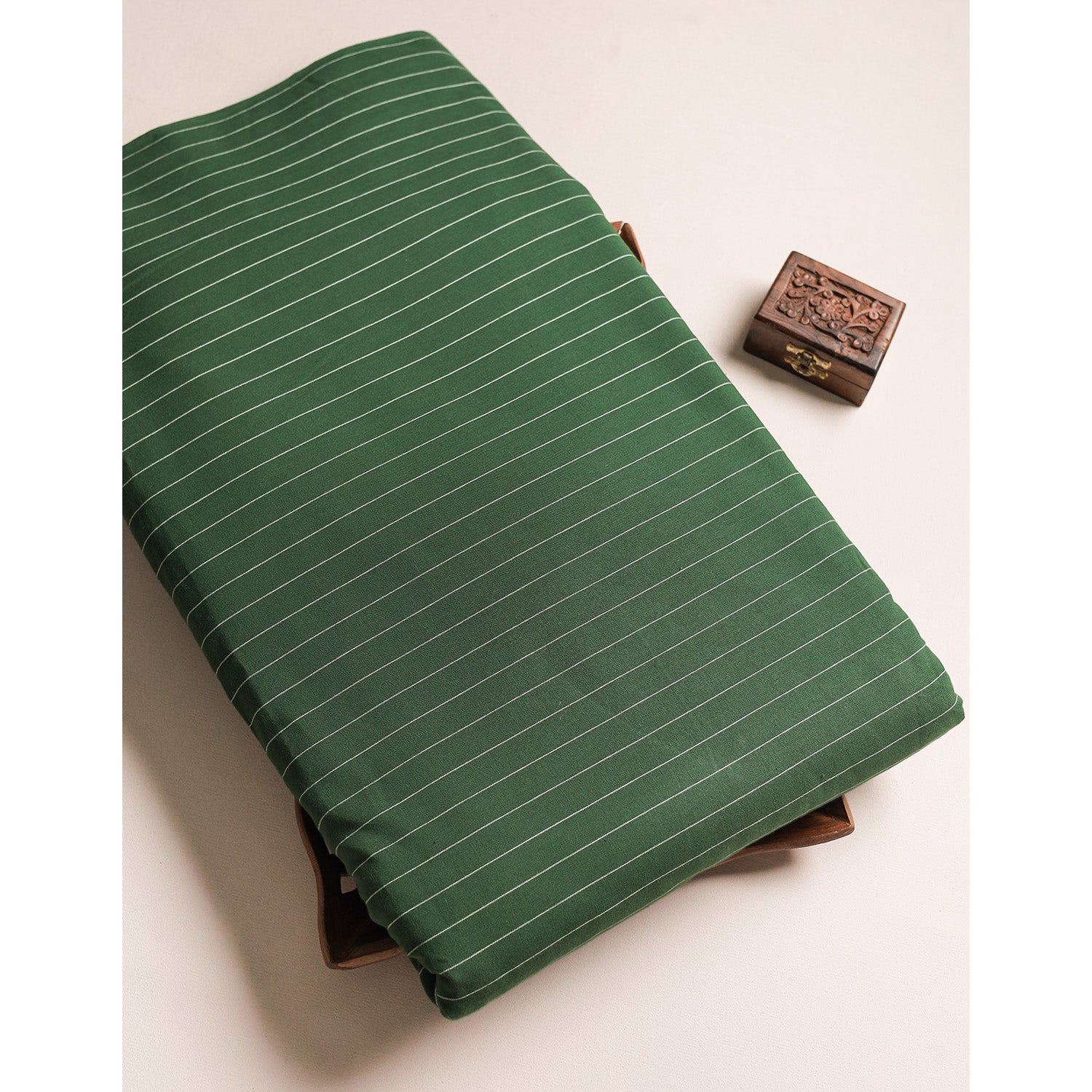 COTTON HANDLOOM STRIPED FABRIC