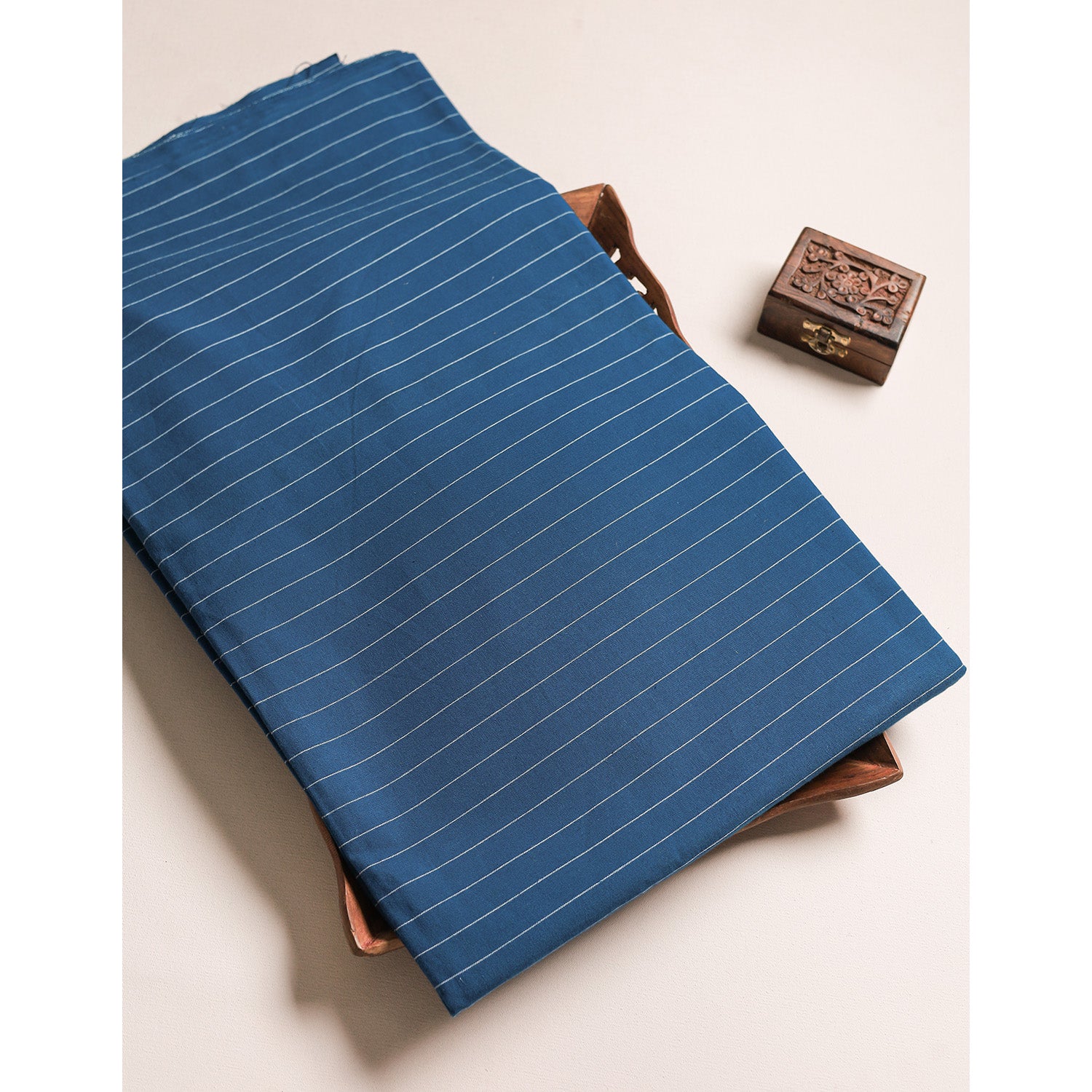 COTTON HANDLOOM STRIPED FABRIC