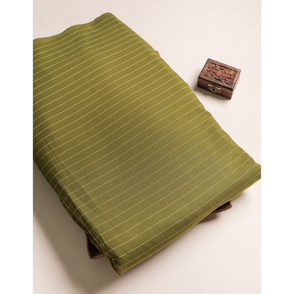 COTTON HANDLOOM STRIPED FABRIC