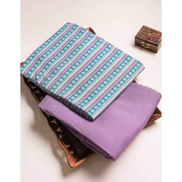 MALAI CHANDERI PRINTED MIX & MATCH