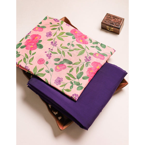 MALAI CHANDERI PRINTED MIX & MATCH