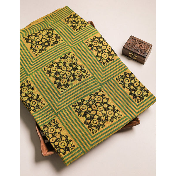 Pure Cotton Ajrakh Fabric